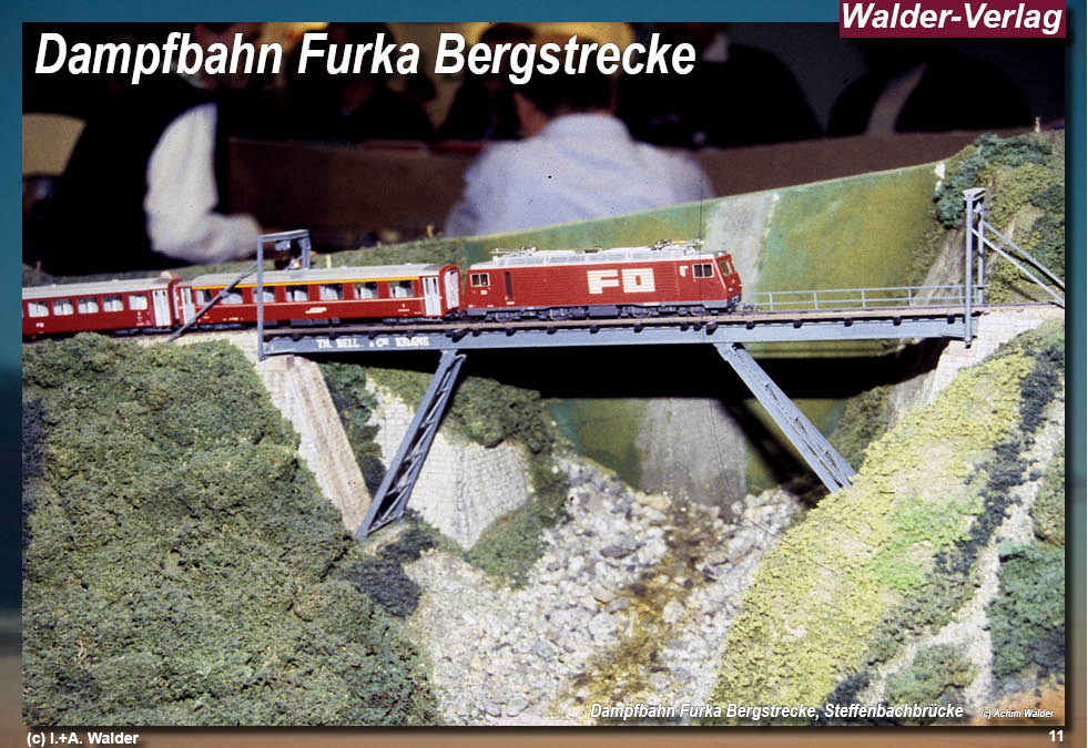 Eisenbahnmagazin Dampfbahn Furka Bergstrecke - Modelleisenbahn