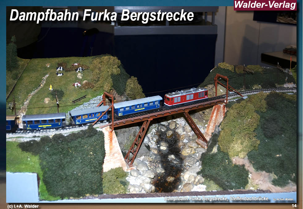 Eisenbahnmagazin Dampfbahn Furka Bergstrecke - Modelleisenbahn