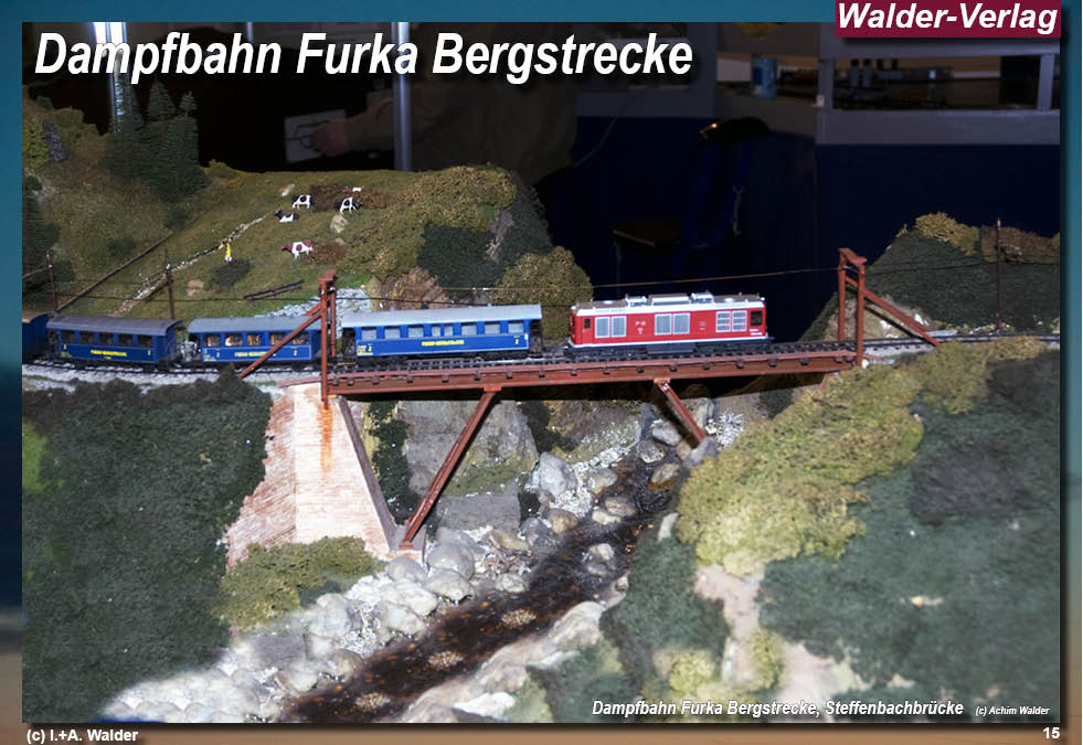 Eisenbahnmagazin Dampfbahn Furka Bergstrecke - Modelleisenbahn
