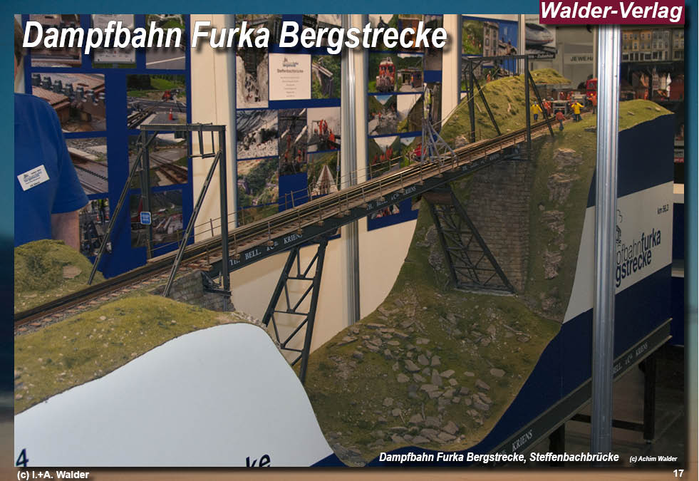 Eisenbahnmagazin Dampfbahn Furka Bergstrecke - Modelleisenbahn