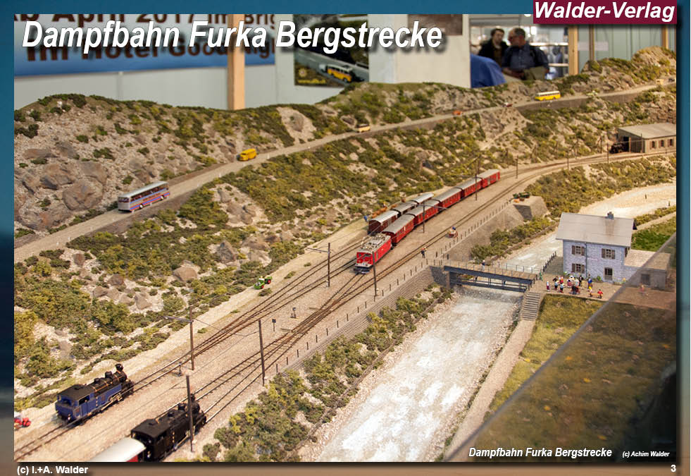Eisenbahnmagazin Dampfbahn Furka Bergstrecke - Modelleisenbahn
