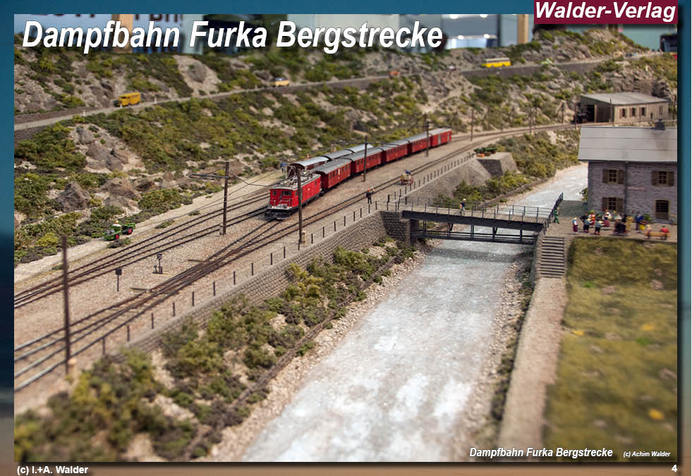 Eisenbahnmagazin Dampfbahn Furka Bergstrecke - Modelleisenbahn