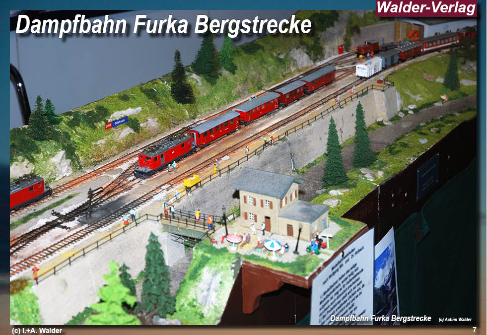 Eisenbahnmagazin Dampfbahn Furka Bergstrecke - Modelleisenbahn