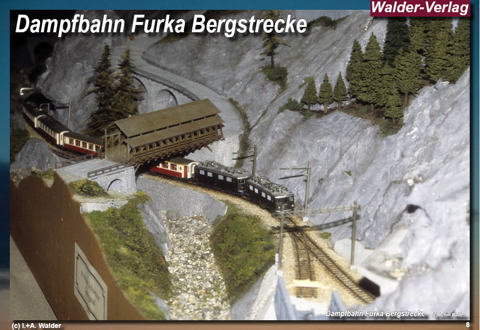 Eisenbahnmagazin Dampfbahn Furka Bergstrecke - Modelleisenbahn