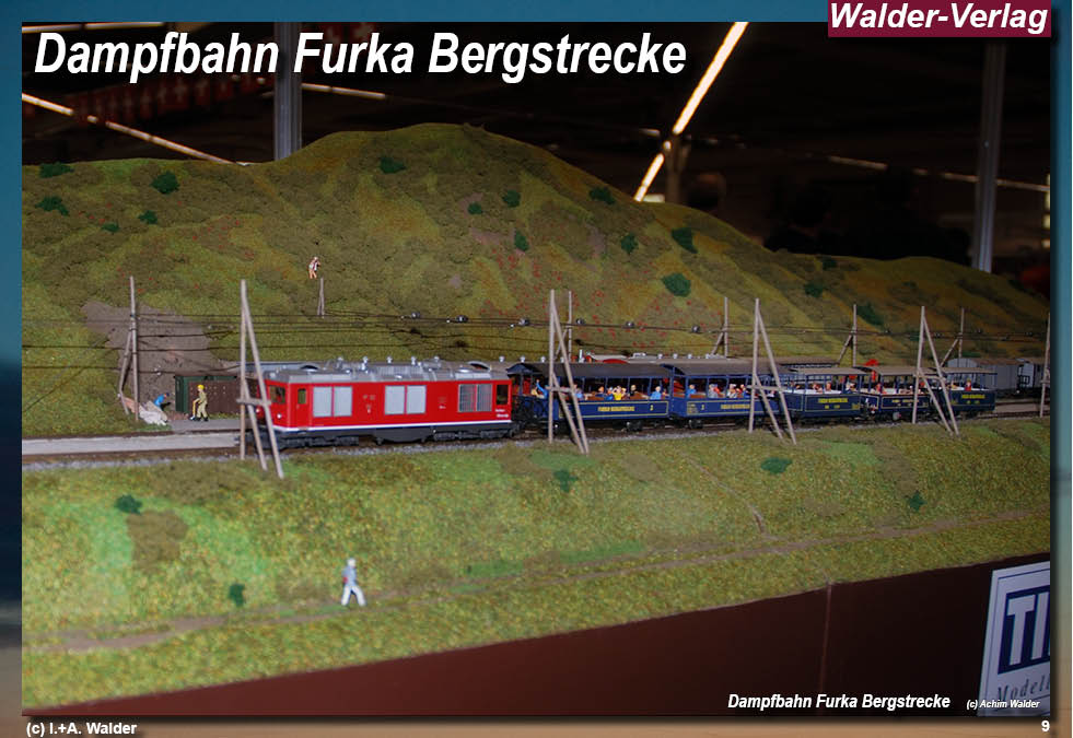 Eisenbahnmagazin Dampfbahn Furka Bergstrecke - Modelleisenbahn