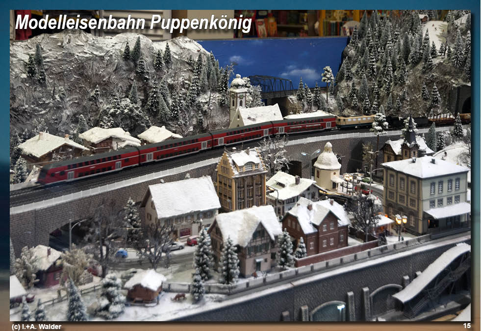 Modelleisenbahn Puppenkönig