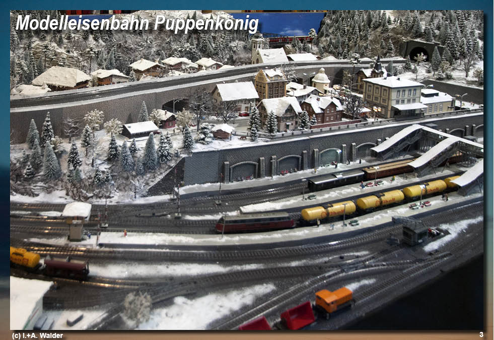 Modelleisenbahn Puppenkönig