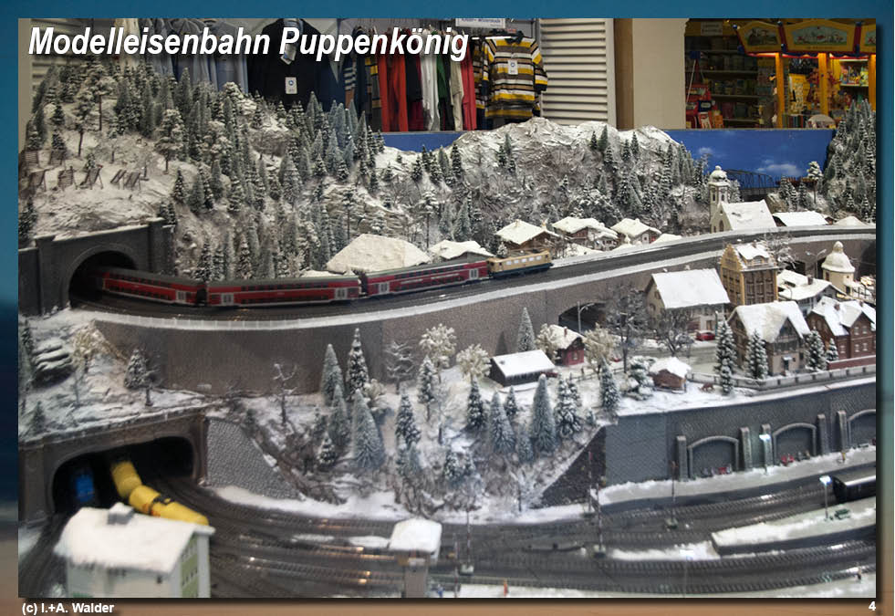 Modelleisenbahn Puppenkönig