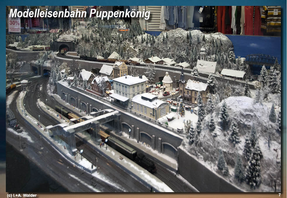 Modelleisenbahn Puppenkönig