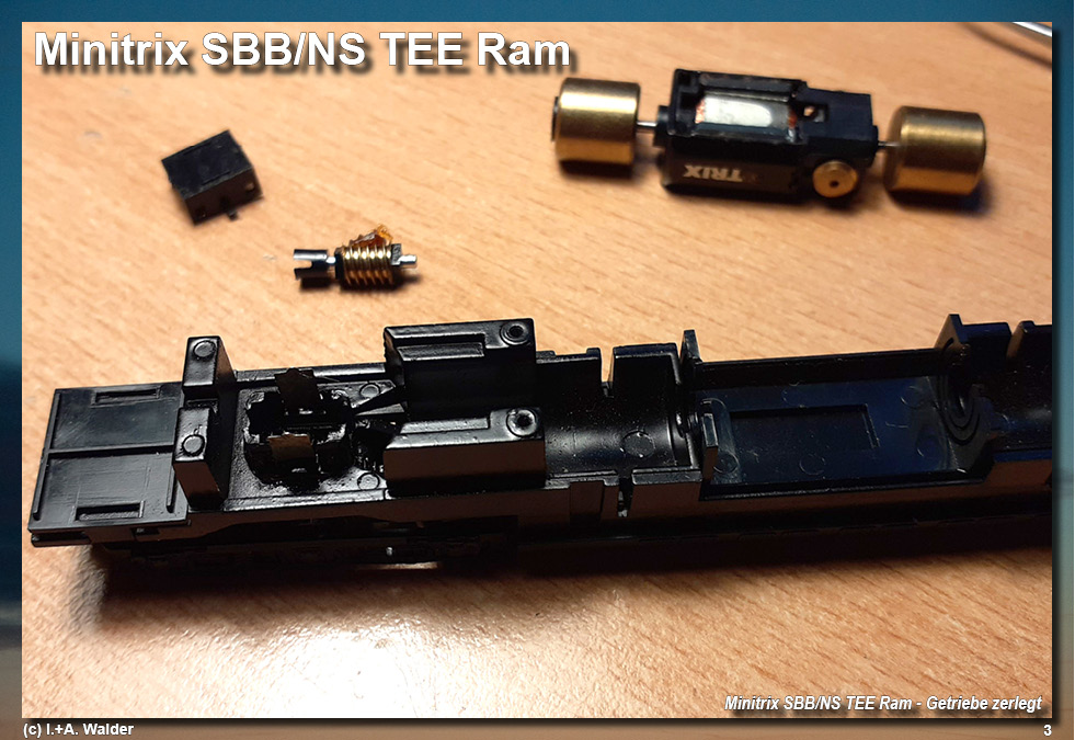 SBB/NS TEE Ram - Minitrix SBB/NS TEE Ram - Minitrix