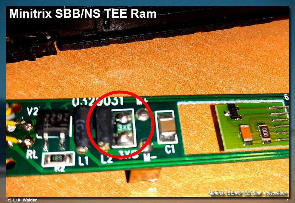 SBB/NS TEE Ram - Minitrix SBB/NS TEE Ram - Minitrix