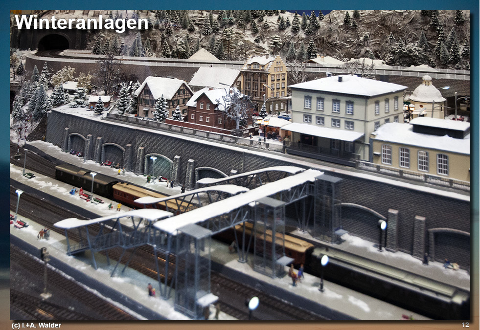 Eisenbahnmagazin Winter-Modelleisenbahnanlagen