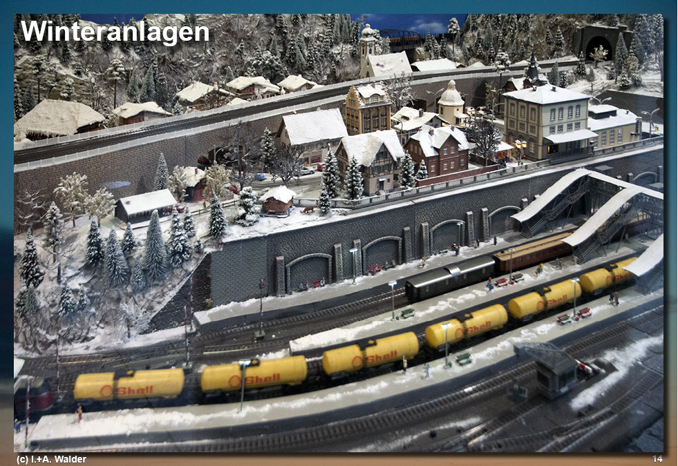 Eisenbahnmagazin Winter-Modelleisenbahnanlagen