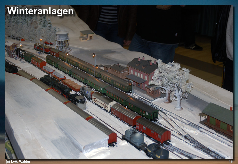 Eisenbahnmagazin Winter-Modelleisenbahnanlagen