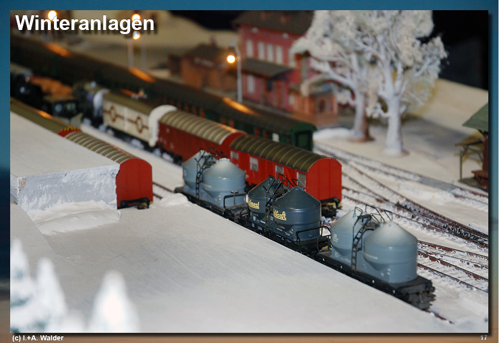 Eisenbahnmagazin Winter-Modelleisenbahnanlagen