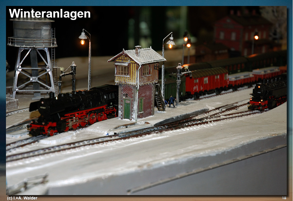 Eisenbahnmagazin Winter-Modelleisenbahnanlagen
