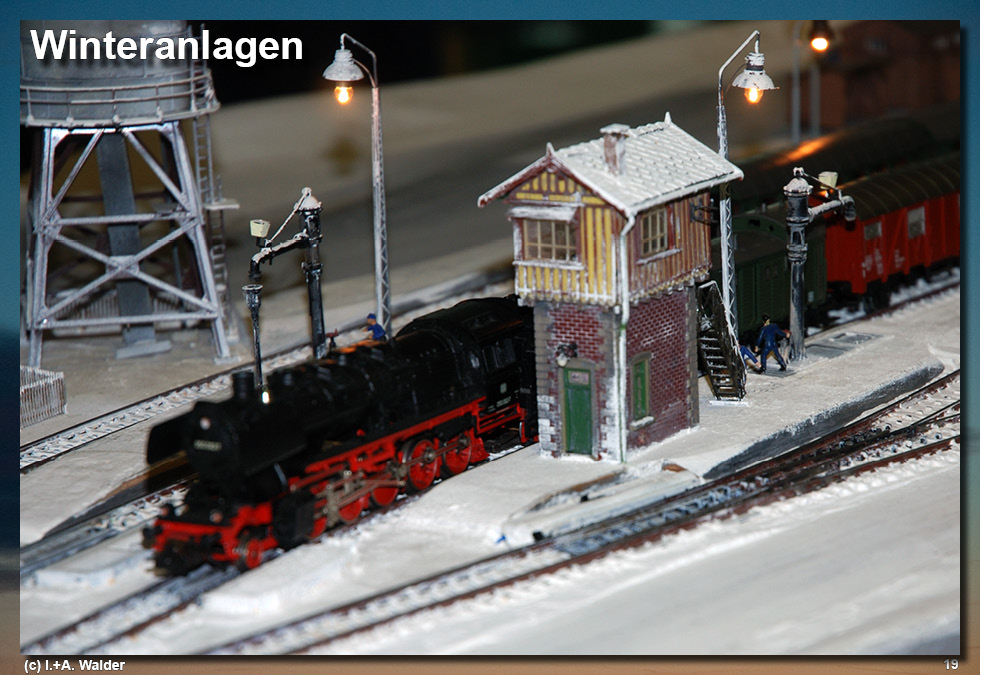 Eisenbahnmagazin Winter-Modelleisenbahnanlagen