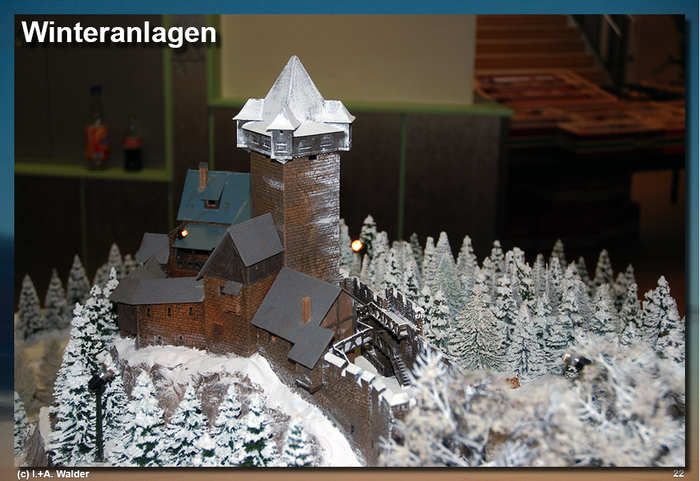 Eisenbahnmagazin Winter-Modelleisenbahnanlagen