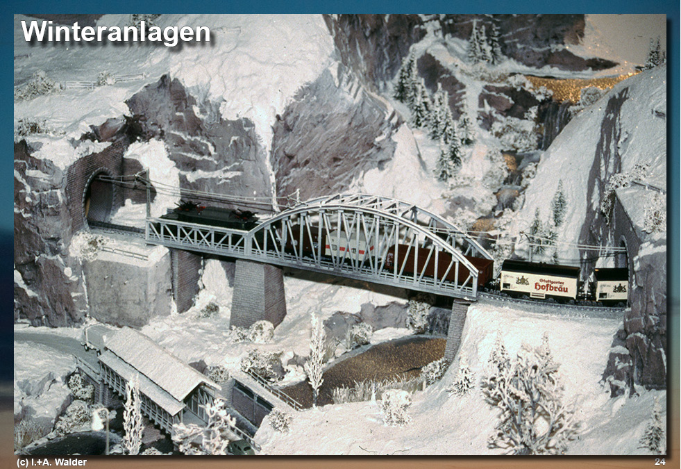 Eisenbahnmagazin Winter-Modelleisenbahnanlagen
