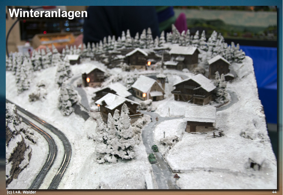 Eisenbahnmagazin Winter-Modelleisenbahnanlagen