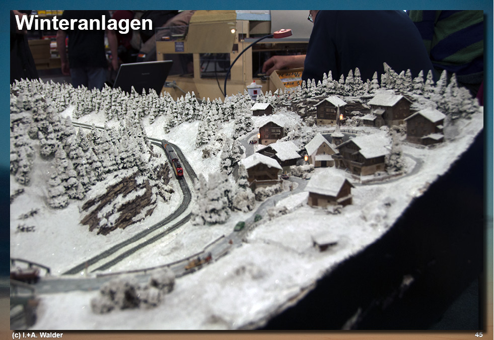 Eisenbahnmagazin Winter-Modelleisenbahnanlagen
