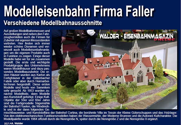 Eisenbahnmagazin_Firma Faller
