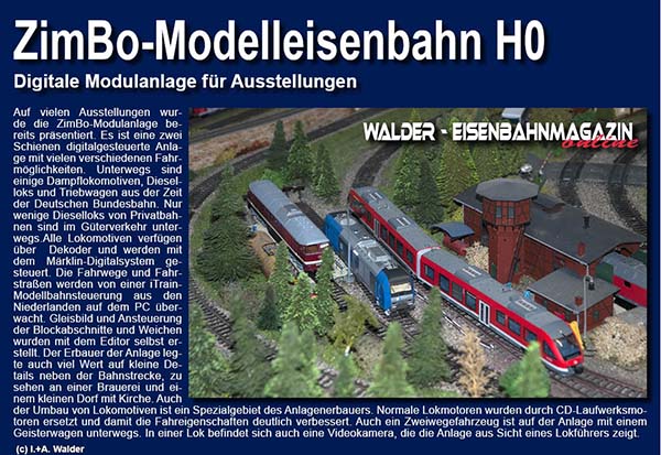 Eisenbahnmagazin ZimBio Modelleisenbahn H0
