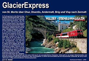 Online Bahnreiseführer Glacier Express