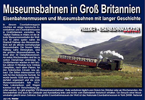 Museeumsbahnen in Großbritannien