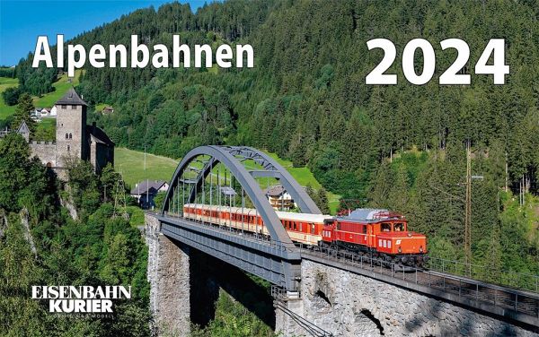 EK Kalender 2024 - Alpenbahnen