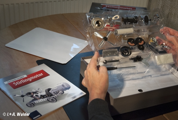 Stirlingmotor Baussatz
