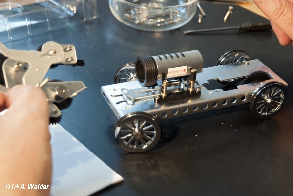 Stirlingmotor Baussatz